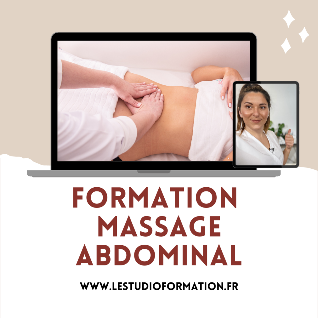 Apprenez la technique et le protocole du massage abdominal afin d'ajouter à vos services un soin qui permet de décontracter l'ensemble de l'abdomen, de relâcher les muscles et de détendre la zone pour un moment de bien-être. Un protocole unique avec plus de 40 manoeuvres sur la zone abdominale.