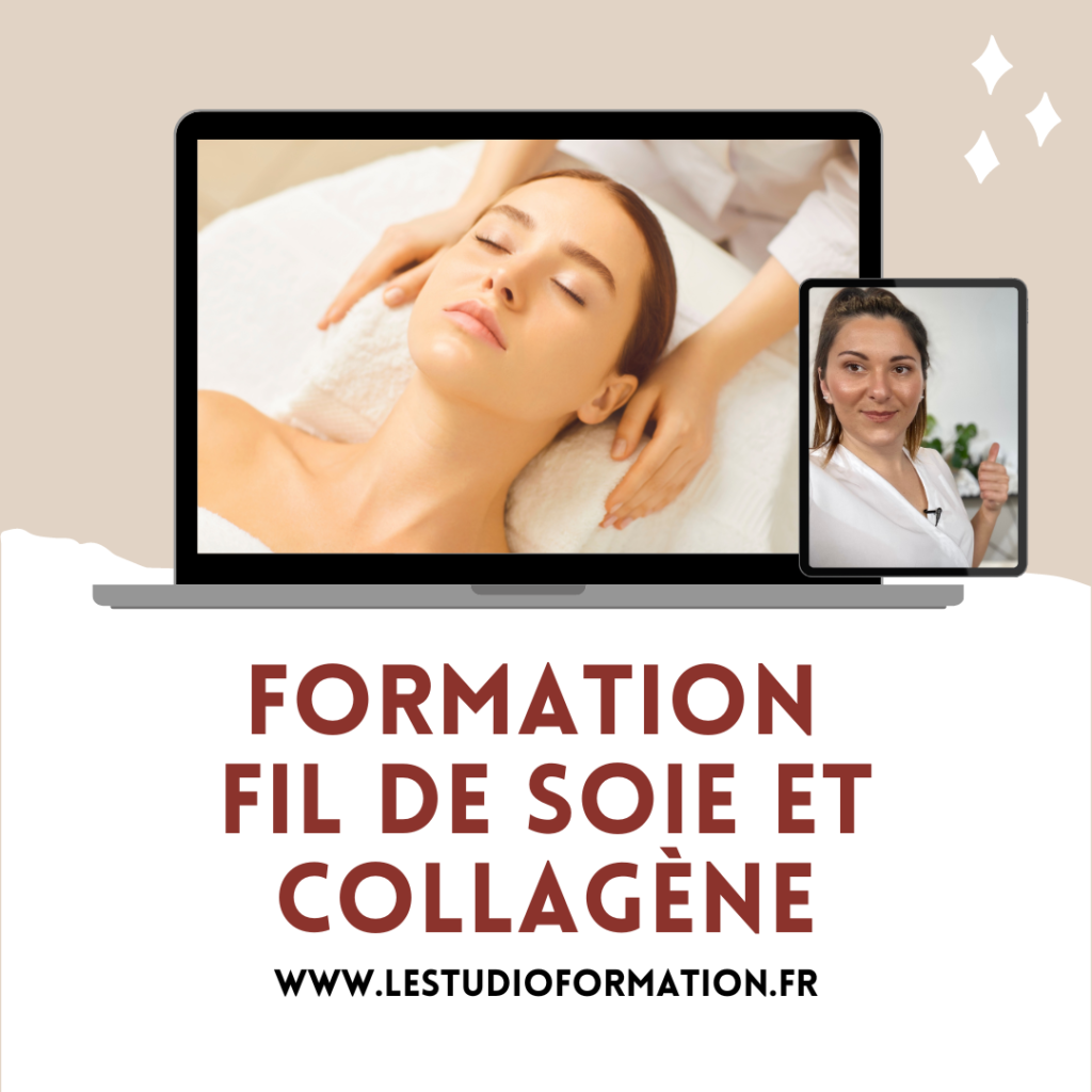 formation fil de soie et collagène, formation en ligne, formation fil de soie