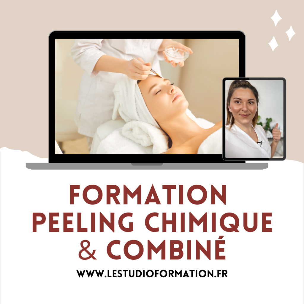 formation peeling chimique et combiné bordeaux, formation e-learning