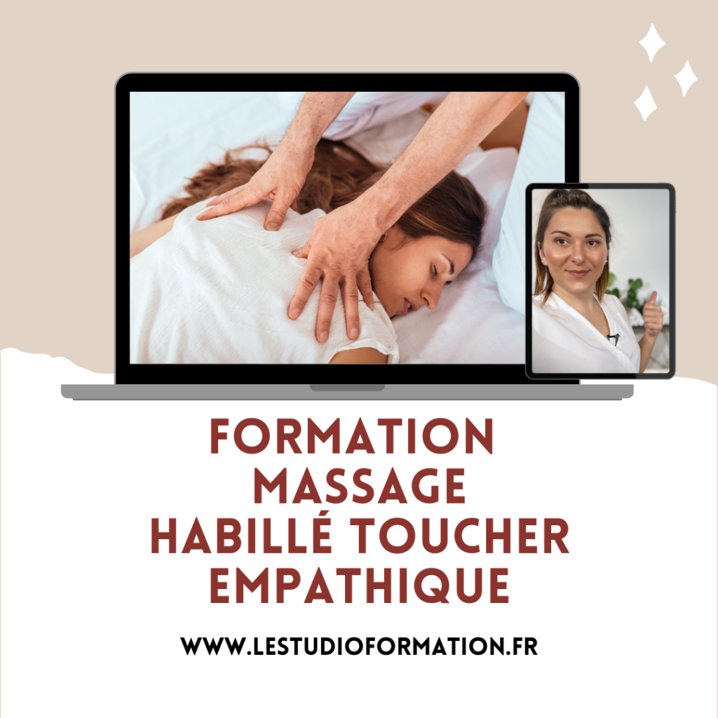 centre de formation bordeaux, formation esthétique bordeaux, massage habillé toucher empathique