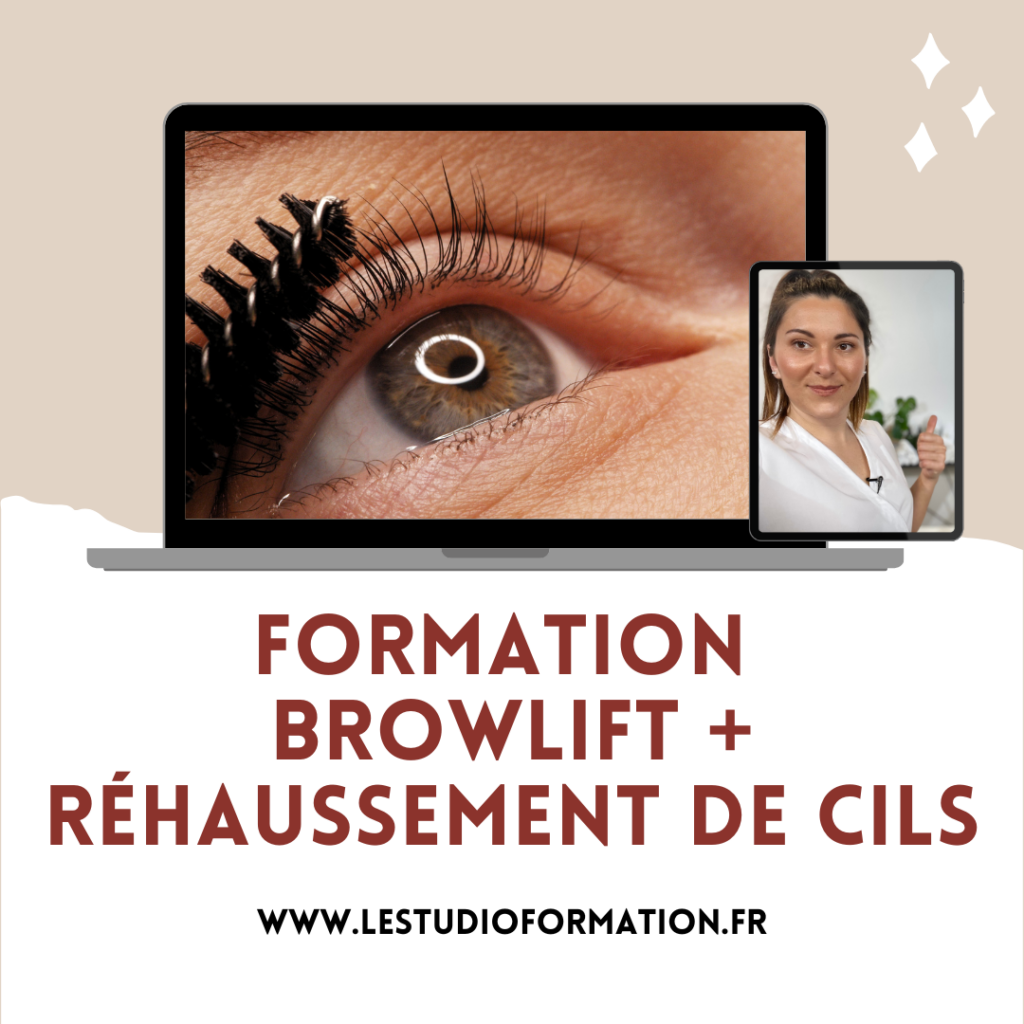 Formation browlift + lashlift, formation sourcil et réhaussement de cils